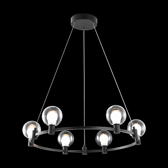 Светильник светодиодный 67 см, 144W, 3000K, Freya Urban FR4005PL-06B1, черный