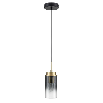 Подвесной светильник 10*80 см, 1*E14 Lumion ISHA 8101/1A черный, бронза