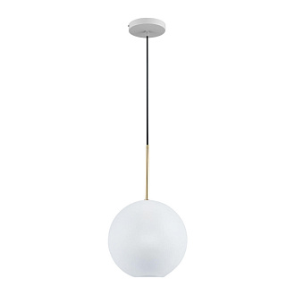 Светильник подвесной LOFT IT Bolle 2030-P1, диаметр 30 см, белый