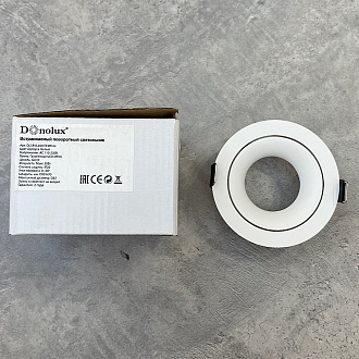 Встраиваемый поворотный светильник Donolux DL18412/01TR White, белый