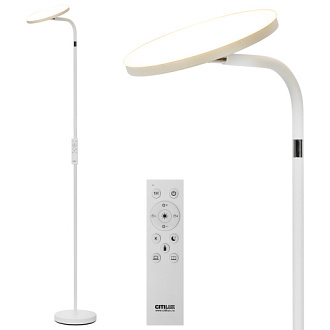 Торшер 175 см, 36W, 2700-6500K, Citilux SOLO CL804060 LED, белый