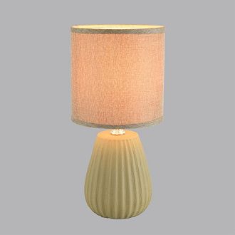 Настольная лампа 13*13*27 см, 1*E14*40W, Lumion Asela 8160/1T, бежевый