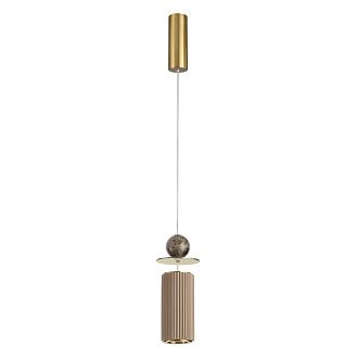 Светильник 8 см, 10W, 3000K, Odeon Light 5475/10LD, латунь-мрамор-керамика