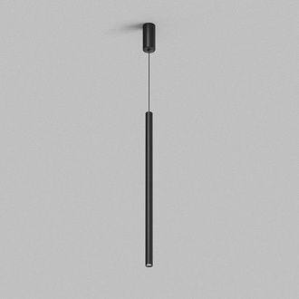 Подвесной светильник 60*2,5*70 см, 1*LED*6W, 4000K, Denkirs ШАЙН ГЛИНГОР | SHINE GLINGOR DK4306-BK, черный