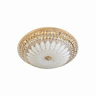 Потолочный светильник 30 см, 36W, 3300-5000K, LED4U 1141/300 GD, золото
