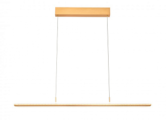 Подвесной светильник 13*92*120 см, 1*LED золото Vele Luce Futuro VL7224P01