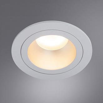 Встраиваемый светильник 9,2 см Arte Lamp ALKES A2161PL-1WH белый, вр 8,2 см