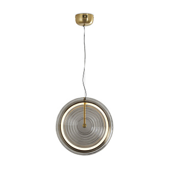 Светильник 30 см, 12W, 200 Lm, 3000K, 1 м2 Freya Borbon FR5442PL-L11B, латунь