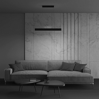 Светильник LED 91 см, 23W, 4000K Maytoni Step P010PL-L23B4K, черный