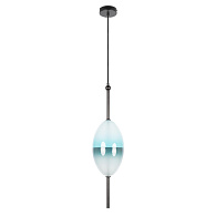Подвесной светильник 16 см, 1*LED*16W 3000K черный Loft It Venice 10223/E Blue