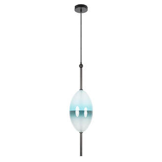 Подвесной светильник 16 см, 1*LED*16W 3000K черный Loft It Venice 10223/E Blue