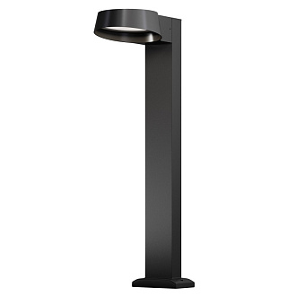 Садово-парковый светильник 23,8*16,2*65 см, LED, 12W, 3000К, Maytoni SHARE O443FL-L12GF3K серый