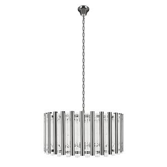 Подвесной светильник 55 см, Loft IT Boucle 10438/4, никель