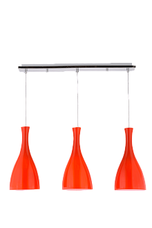 Люстра L550 x W150 x H1000, мм, 3*40W (120W), ORANGE (Оранжевый) Sfera Sveta 5063/3 ORANGE