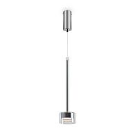 Подвесной светильник *10*64-252 см, 1*LED*6W, 3000K, Freya  FR5633PL-L6CH, Хром
