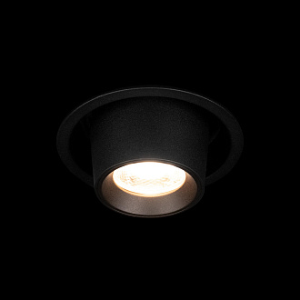 Встраиваемый светильник 8*6 см, 1*LED*7W 4000K LOFT IT Flash 10319/A Black черный, вр 7,5 см