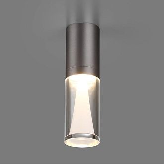 Светильник *5*16- см, 1*LED*5W, 3000K, Odeon Light Defance 7143/4CL, черный