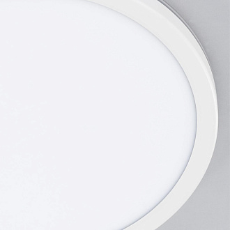 Светильник 30 см, 30W, 3000К-5000К LED+RGB Citilux CL738240EL Бейсик Лайн Белый