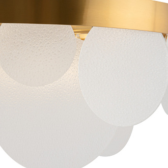 Светильник 60*69 см, 8*Е14, 15-20 м2 Freya FR5104PL-08BS3, латунь