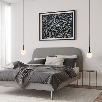 Светильник 12,5*204 см, *LED*9W, 3000K, Mantra Puebla MAN8887, черный