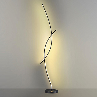 Торшер 25*25*160 см, LED 24W*3000-6000 К, Lumion Nyx черный, 5693/24FL