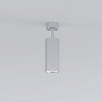 Накладной светодиодный светильник Diffe 85252/01 10W 4200K серебро Elektrostandard