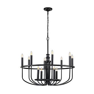Люстра Kichler, Арт. KL-CAPITOL-HILL12-BLK