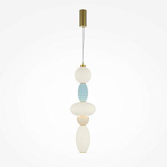 Подвесной светильник 22*400 см, LED 23W 3000K Maytoni Modern Adore MOD297PL-L24BS3K1 латунь