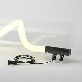 Линейно-подвесной светильник 100*45 см, 1*LED 4000K Lussole River LSP-7289 черный