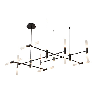 Светильник подвесной 110*130*120 см, 16*G9*5W 4000K ST LUCE Rimini SL1216.403.16 черный