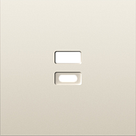 Donel S08 слоновая кость накладка для розеток USB, серия DB, DS28655