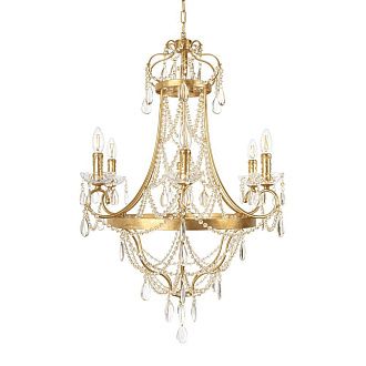 Подвесная люстра 64 см, Loft IT Foil 10430/6, золото