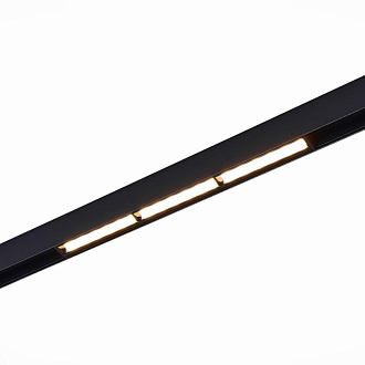 Магнитный трековый светильник 33*2 см, 18W 3000K ST LUCE SKYLINE 48 ST804.436.18 Черный