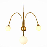 Бра 58*74 см, 3*G9 5W 4000K золотистый ST Luce Vive SL1187.201.03