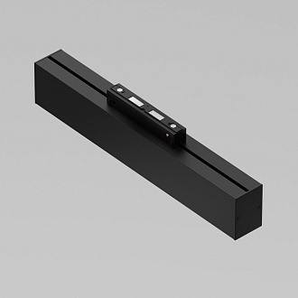 Светодиодный светильник 30 см, 12W, 3000K, Maytoni Technical Basis S35 TR012-2-12W3K-B, черный трековый