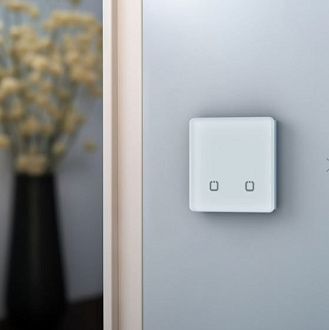 Радиовыключатель сенсорный HiTE PRO SN-R2 (белый, закругленные углы) HPSW-SNR2-WH