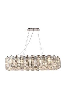 Люстра L1000 x W300 x H210, мм, 12*40W (480W), CHROME (Хром) NewRgy 501-L1000CR CHROME
