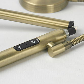 Торшер Lussole LSP-0904, 25*175 см, бронзовый