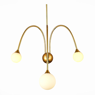 Бра 58*74 см, 3*G9 5W 4000K золотистый ST Luce Vive SL1187.201.03
