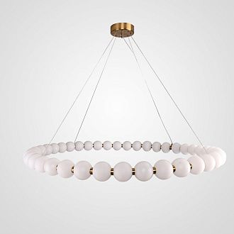 Кольцевая люстра CARA RING D118 118*118*138 см, 40*LED*2.5W, 4000K, ImperiumLoft cara-ring01, Латунь