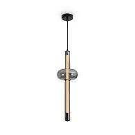 Подвесной светильник 17,5*17,5*264 см, LED, 8W, 3000К, Freya Swim FR6187PL-L9SM черный