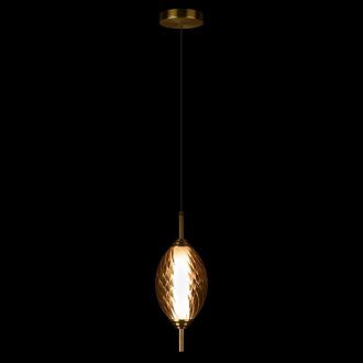 Подвесной светильник *12*-27,5 см, 1*LED*30W, 4000K, LOFT IT Helix 10421/A Amber, бронзовый
