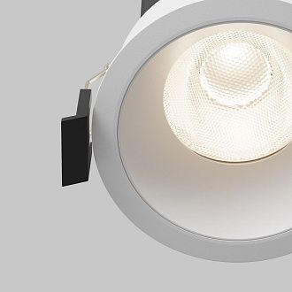 Встраиваемый светильник DL117-15W-4K-W **-9,8 см, *LED*15W, 4000K, Maytoni technical Dip DL117-15W-4K-W, Белый, вр 7 см