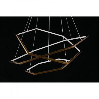 Подвесная люстра 100*87*50-180 см 136W, 3000K, Aployt Polunia APL.021.03.136, бронзовый