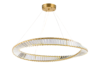 Люстра Ø1000 x H1200, мм, 60W 3000K-6000K, COPPER GOLD(ЛАТУНЬ+ЗОЛОТО) NewRgy 82022/1000 COPPER GOLD