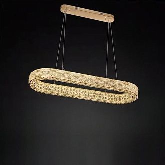Люстра 8852-1200GD, L1200*300 / H230 LED, 190W, 3000/4000/6000K, Alva Donna,