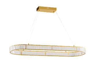 Люстра 1200*1200, LED, 63W 4000K NewRgy LED L2017-DW-120 BRASS, Бронза