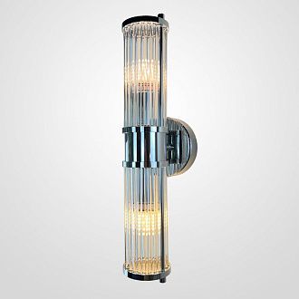 Бра Imperium Collection Claridges 123208-01 nickel 12*12*46,5 см, 2*E14*40W, ImperiumLoft 123208-01, Никель