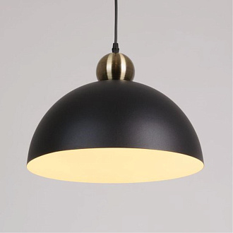 Светильник подвесной 35*25 см, 1*E27 ARTE Lamp RECINTO A7053SP-1BK черный