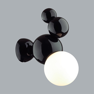 Бра 29*13*25 см, 1*E27 Lumion Blasen 6566/1W черный